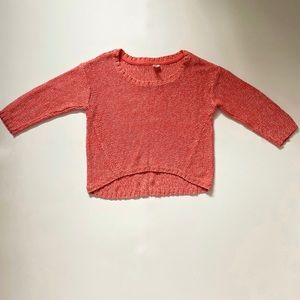 Girls’ Coral Sweater